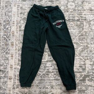 Vintage Hollister joggers dark green